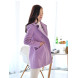 Women's Solid  Coat  Casual  Plus Sizes Long Sleeve Fleece  