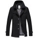 Men's Long Sleeve Long Trench coat , Cotton Pure A thin section of male windbreaker thin coat  