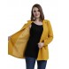 Women's Plus Size Coat,Solid Asymmetrical Long Sleeve Winter Blue / Black / Yellow Others Medium  