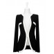 Women's Plus Size All Seasons Blazer,Color Block Long Sleeve White / Black Rayon / Polyester Medium  